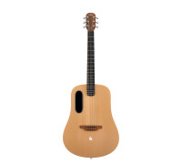 LAVA MUSIC LAVA MUSIC LAVA ME 4 Spruce 41'' Woodgrain Brown & Burlywood