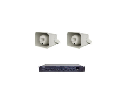 Комплект звуку DV audio LA1002MH50 для зони оповіщення до 1200 м.кв