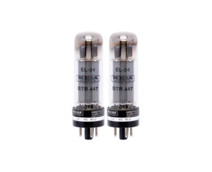 MESA BOOGIE EL34 STR 447 VACUUM TUBE DUET Підібрана пара ламп