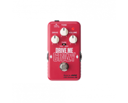Гітарна/бас-гітарна педаль Distortion/Overdrive EBS Drive Me Crazy