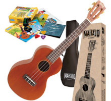 MAHALO MJ3tbrk - укулеле тенор (набор)