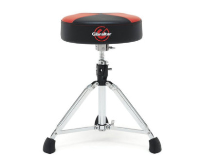 Стілець для барабанщика Gibraltar 9000 Series 9608RQPRB Drum Throne Round Black/Red