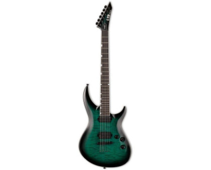 LTD H3-1000FM (Black Turquoise Burst)