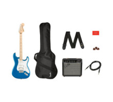 Гітарний набір з електрогітарою Squier By Fender Affinity Strat Pack HSS Lake Placid Blue