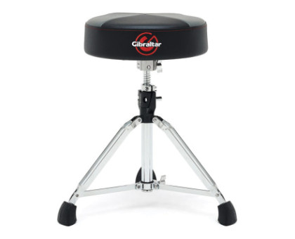 Стілець для барабанщика Gibraltar 9000 Series 9608RQPGB Drum Throne Round Black/Grey