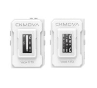Мікрофон бездротовий CKMOVA Vocal X V1W (Білий)