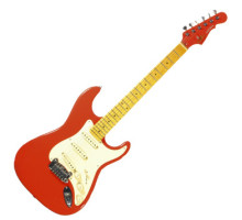 G&L LEGACY (Fullerton Red, maple, 3-ply Vintage Creme). №CLF53032. Made in USA - Електрогітара