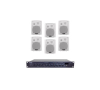 Комплект звуку DV audio LA1206PB5TW для приміщення до 160 м.кв