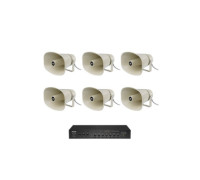 Комплект звуку DV audio LA1206HS20 для зони озвучування до 1800 м.кв.